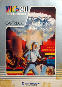 Mission Impossible Adventure Vic-20 US box art